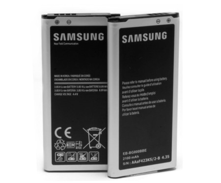 Батерии Батерии за Samsung Оригинална батерия EB-BG800BBE за Samsung Galaxy S5 mini G800